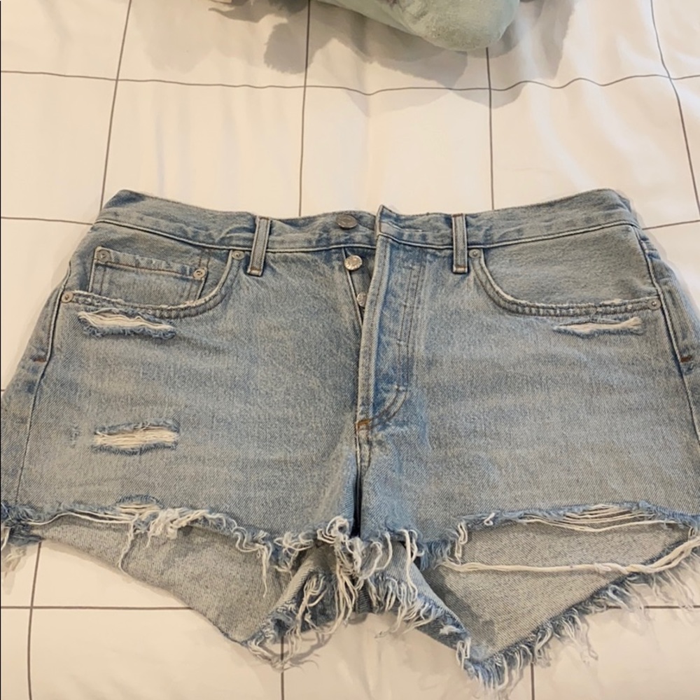 Agolde Vintage Cuttoff Parker Shorts